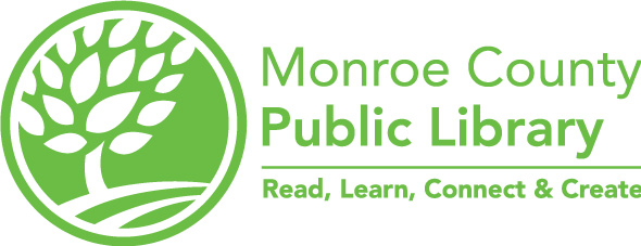 Logo de la bibliothèque publique du comté de Monroe