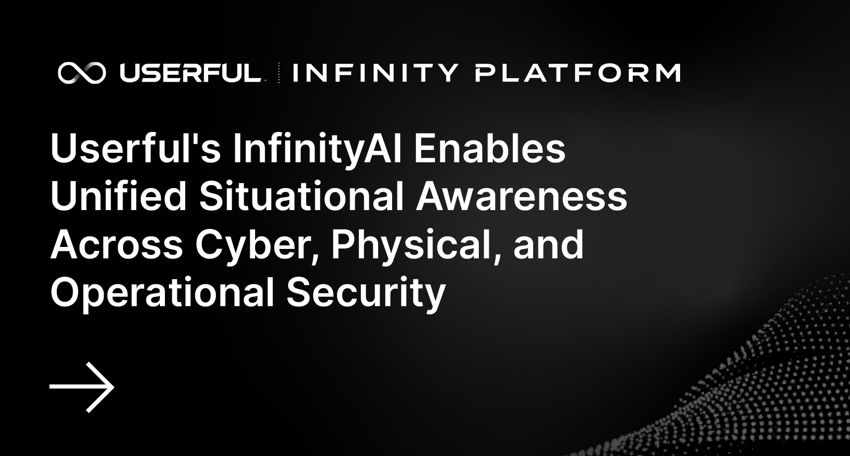 Userful InfinityAI permet une vision globale de la situation en matière de sécurité cybernétique, physique et opérationnelle...