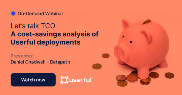 Webinar Userful, Let's talk TCO, A cost-savings analysis of Userful deployments, présenté par Daniel Chadwell de Datapath.