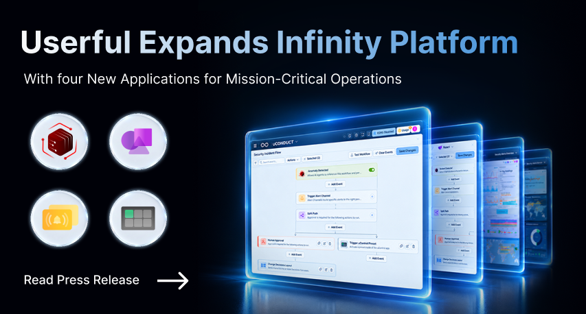 Userful élargit sa plateforme Infinity avec quatre nouvelles applications destinées aux opérations critiques...